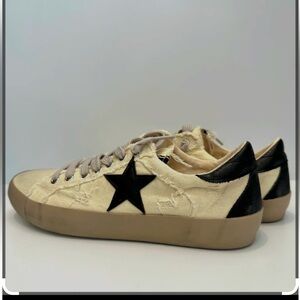 Shy Shop Paula - Bone Canvas - 7.5 NWT